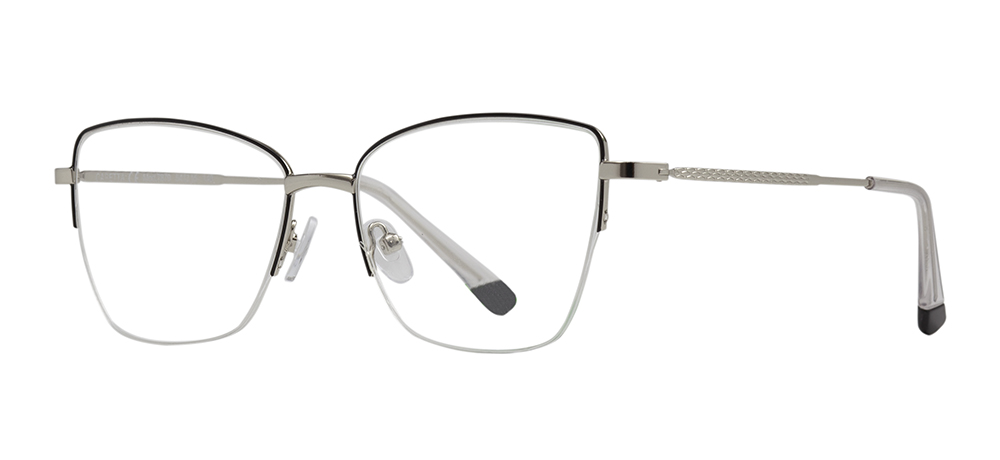 CARETTA Eyeglasses Teenage Woman Rectangular Half Framed Metal Unfiltered CRTTA 7879-C.0601